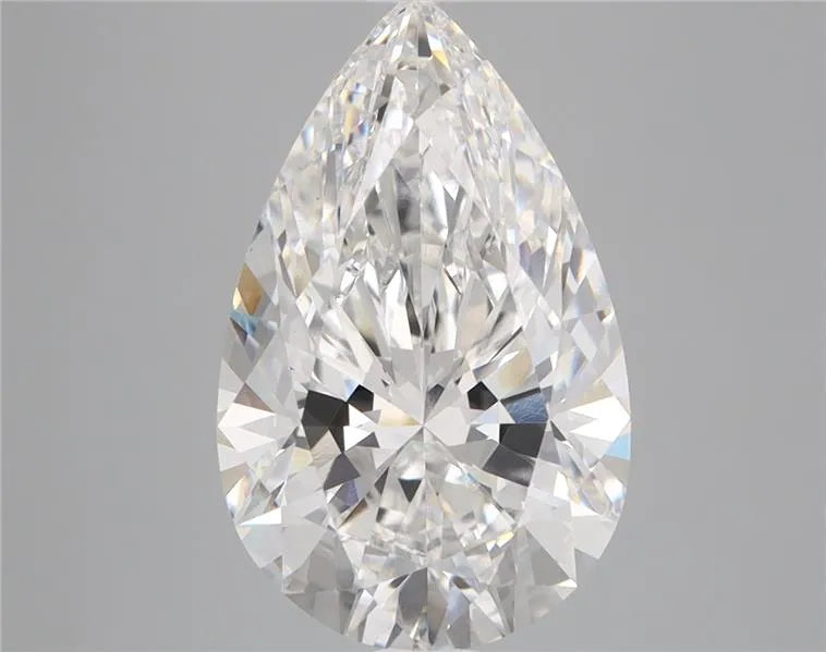 4.05ct Pear Lab Grown Diamond (Colour D, Clarity VVS2, IGI Certified)