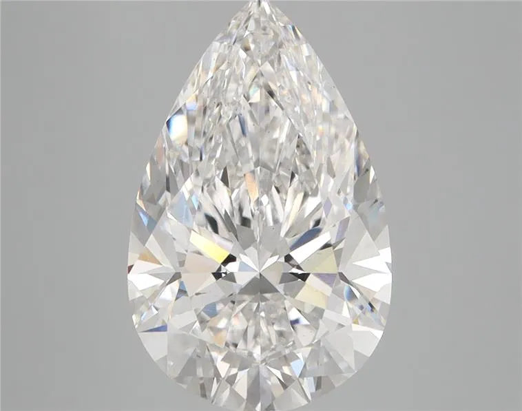 4.05ct Pear Lab Grown Diamond (Colour E, Clarity VS2, IGI Certified)