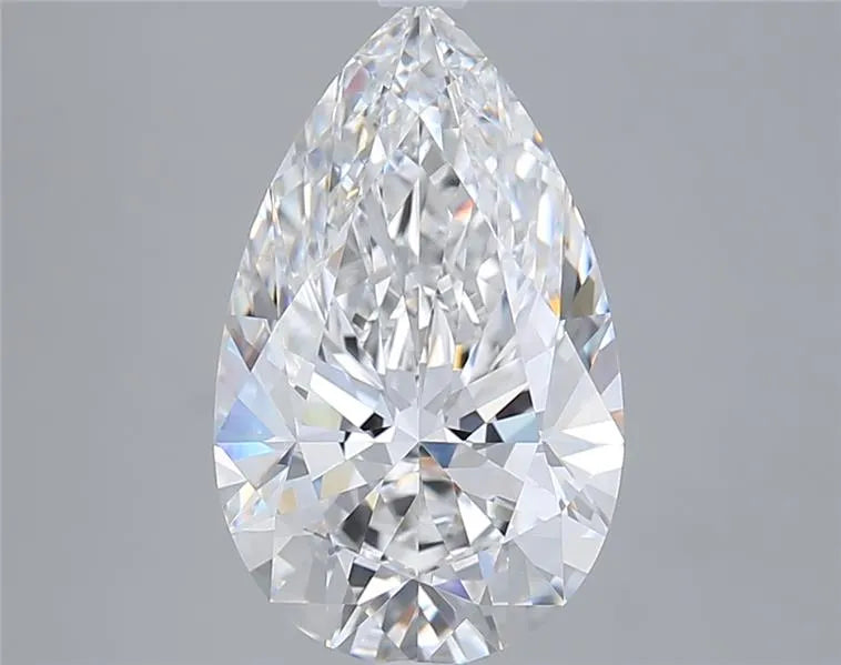 4.05ct Pear Lab Grown Diamond (Colour E, Clarity VVS2, IGI Certified)