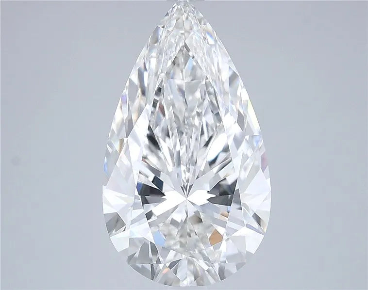 4.05ct Pear Lab Grown Diamond (Colour F, Clarity VVS2, IGI Certified)