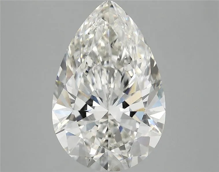 4.05ct Pear Lab Grown Diamond (Colour G, Clarity VS2, IGI Certified)