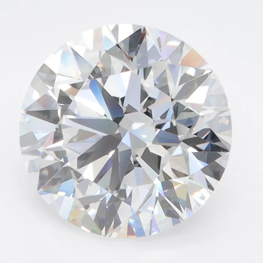 4.05ct Round Lab Grown Diamond (Colour D, Clarity IF, Cut ID, IGI Certified)