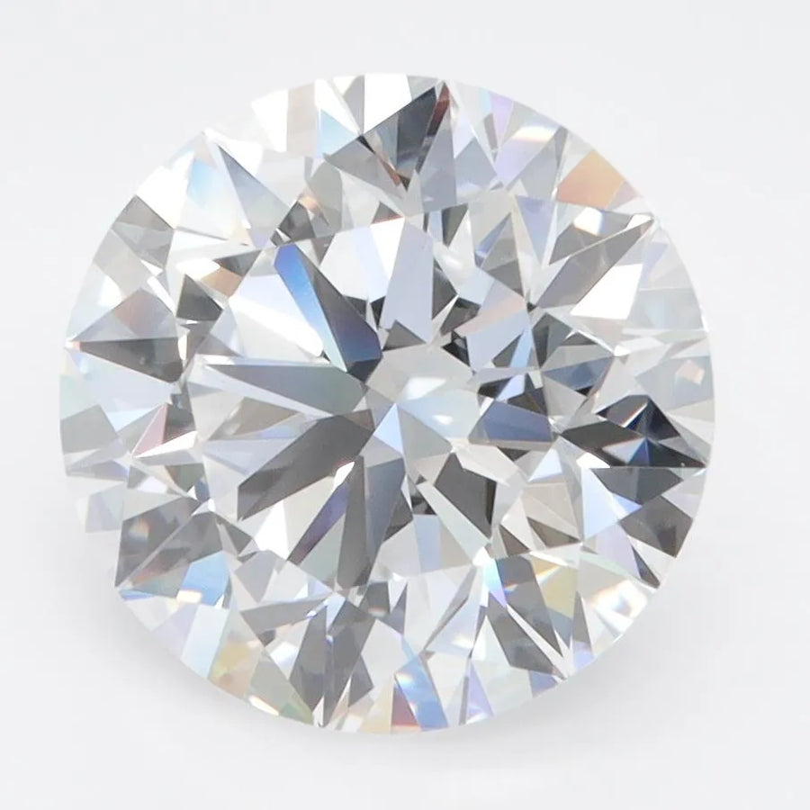 4.05ct Round Lab Grown Diamond (Colour D, Clarity IF, Cut ID, IGI Certified)