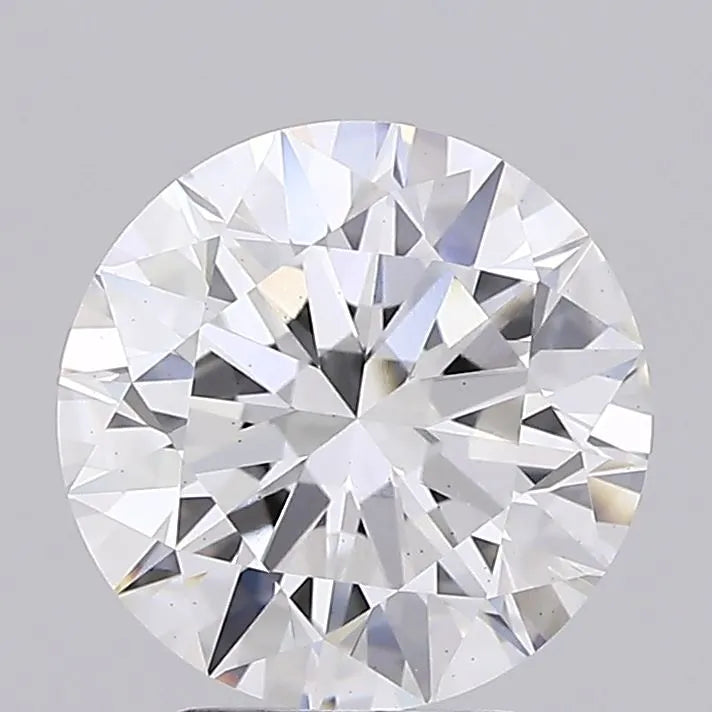 4.05ct Round Lab Grown Diamond (Colour E, Clarity SI1, Cut EX, IGI Certified)