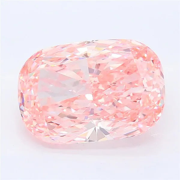 4.06ct Cushion modified Lab Grown Diamond (Colour Fancy Intense Pink, Clarity VVS2, IGI Certified)
