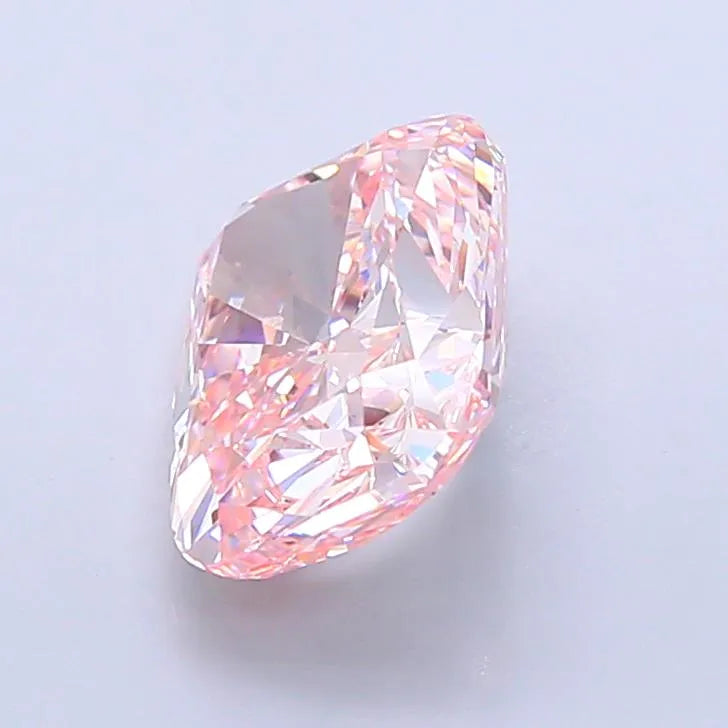 4.06ct Cushion modified Lab Grown Diamond (Colour Fancy Intense Pink, Clarity VVS2, IGI Certified)
