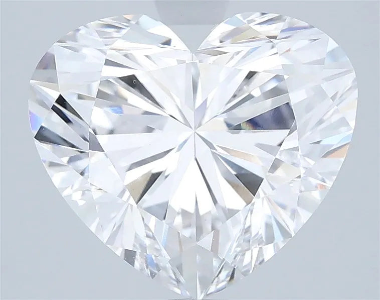 4.06ct Heart Lab Grown Diamond (Colour D, Clarity VVS2, IGI Certified)