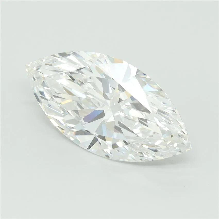 4.06ct Marquise Lab Grown Diamond (Colour E, Clarity VVS1, IGI Certified)