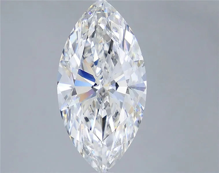 4.06ct Marquise Lab Grown Diamond (Colour F, Clarity VVS2, IGI Certified)