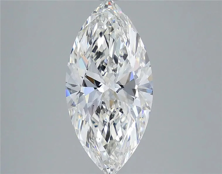 4.06ct Marquise Lab Grown Diamond (Colour G, Clarity VS2, IGI Certified)