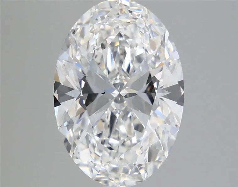 4.06ct Oval Lab Grown Diamond (Colour E, Clarity VVS2, IGI Certified)
