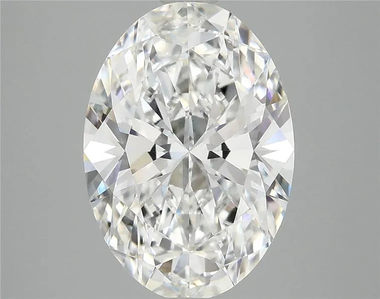 4.06ct Oval Lab Grown Diamond (Colour E, Clarity VVS2, IGI Certified)