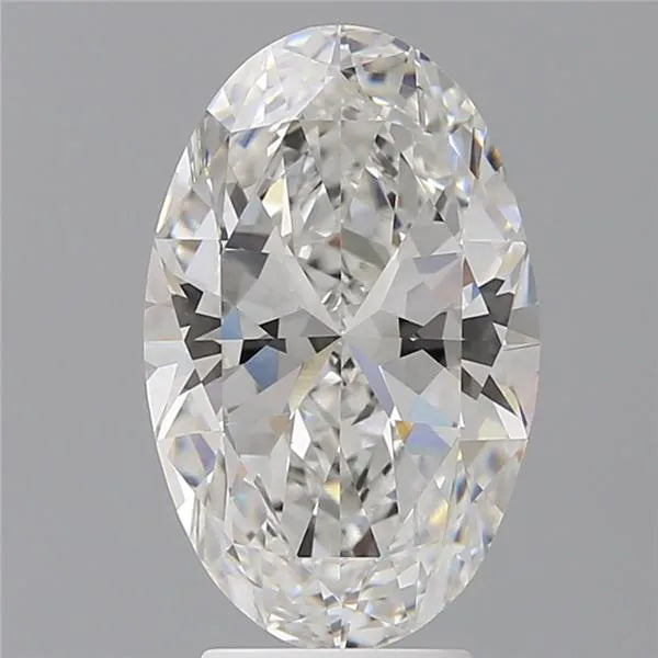 4.06ct Oval Lab Grown Diamond (Colour E, Clarity VVS2, IGI Certified)
