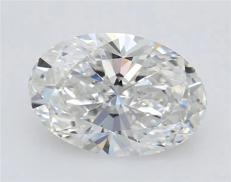 4.06ct Oval Lab Grown Diamond (Colour F, Clarity VVS2, GIA Certified)