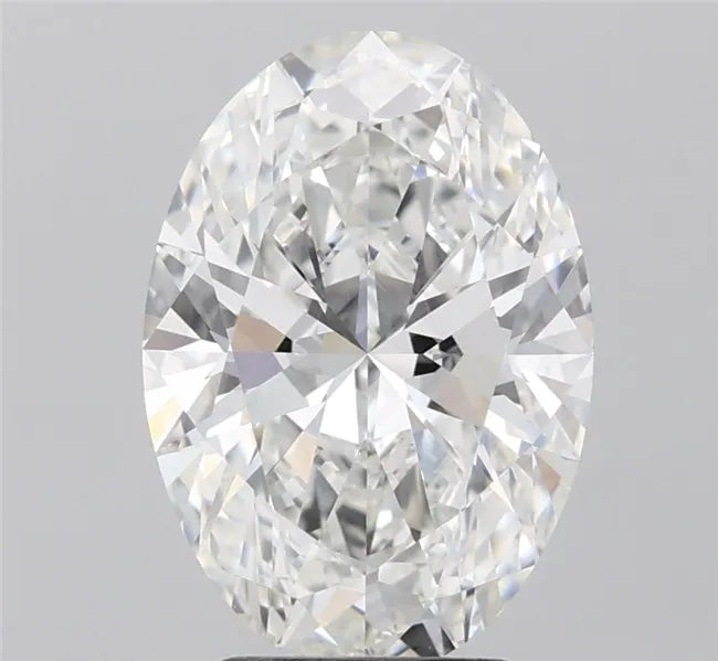 4.06ct Oval Lab Grown Diamond (Colour F, Clarity VVS2, IGI Certified)