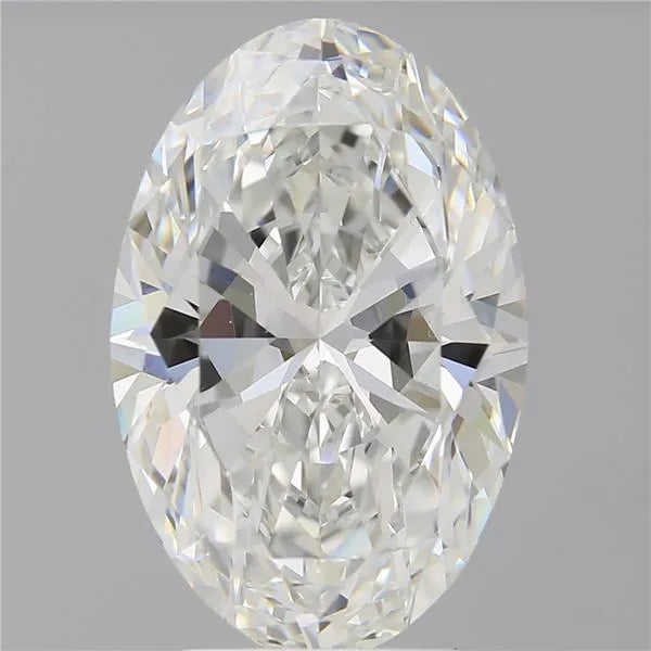 4.06ct Oval Lab Grown Diamond (Colour F, Clarity VVS2, IGI Certified)