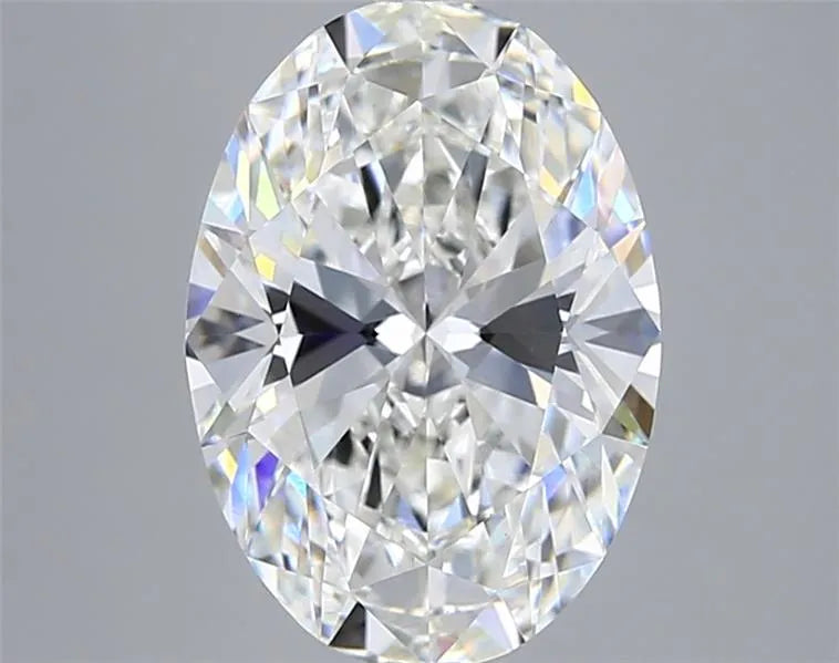 4.06ct Oval Lab Grown Diamond (Colour F, Clarity VVS2, IGI Certified)