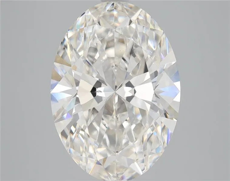 4.06ct Oval Lab Grown Diamond (Colour G, Clarity VS1, IGI Certified)