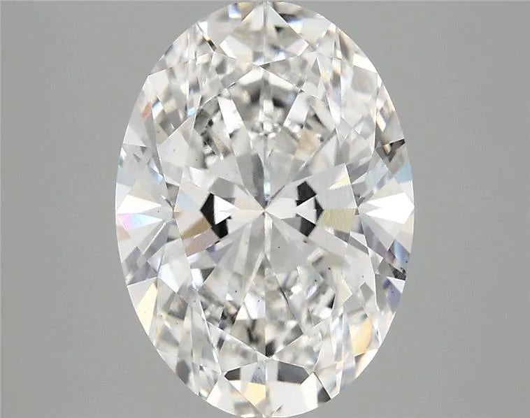 4.06ct Oval Lab Grown Diamond (Colour G, Clarity VS2, IGI Certified)