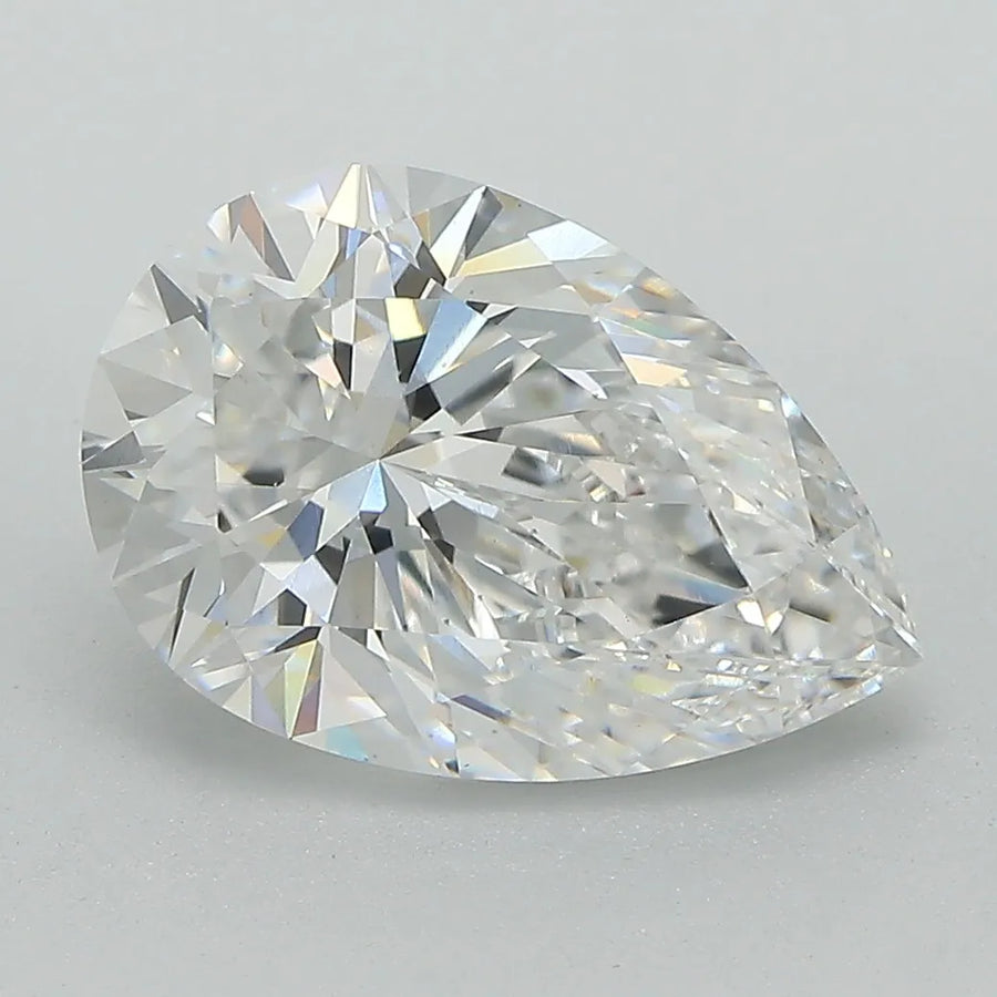 4.06ct Pear Lab Grown Diamond (Colour D, Clarity VS1, IGI Certified)