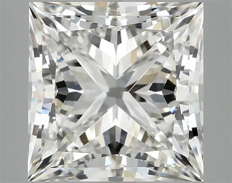 4.06ct Princess Lab Grown Diamond (Colour G, Clarity VVS2, IGI Certified)