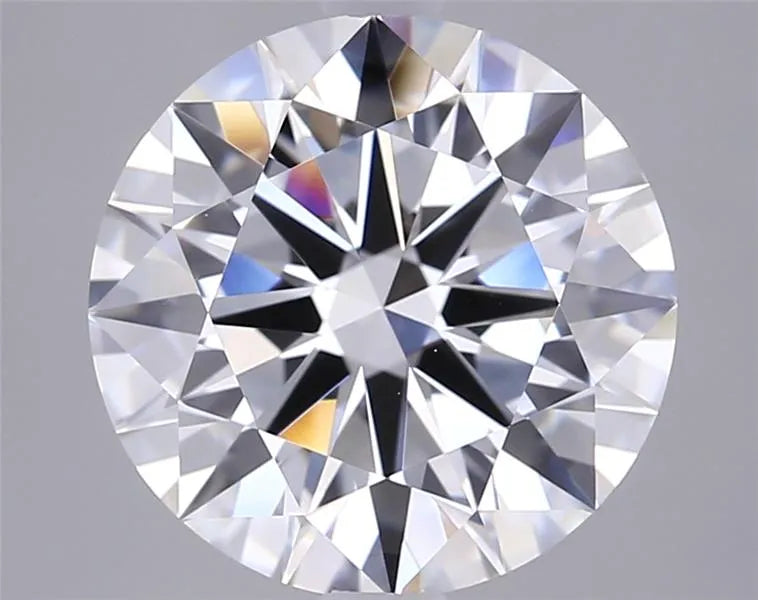 4.06ct Round Lab Grown Diamond (Colour D, Clarity VVS1, Cut ID, IGI Certified)