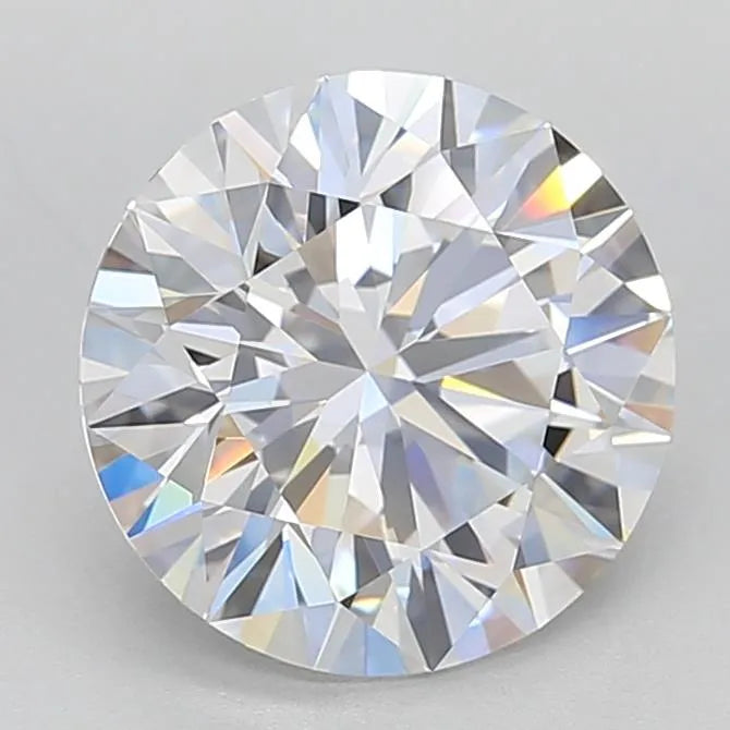 4.06ct Round Lab Grown Diamond (Colour E, Clarity IF, Cut ID, IGI Certified)