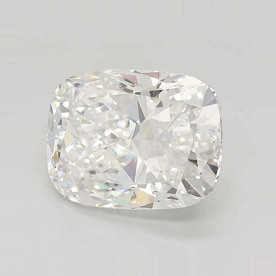 4.07ct Cushion modified Lab Grown Diamond (Colour F, Clarity VVS2, IGI Certified)