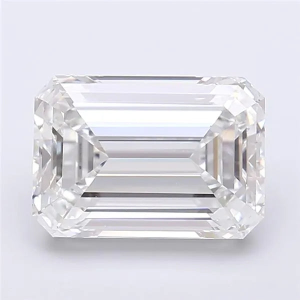 4.07ct Emerald Lab Grown Diamond (Colour F, Clarity VVS2, IGI Certified)