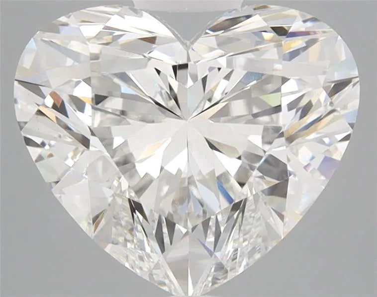 4.07ct Heart Lab Grown Diamond (Colour E, Clarity VVS1, IGI Certified)