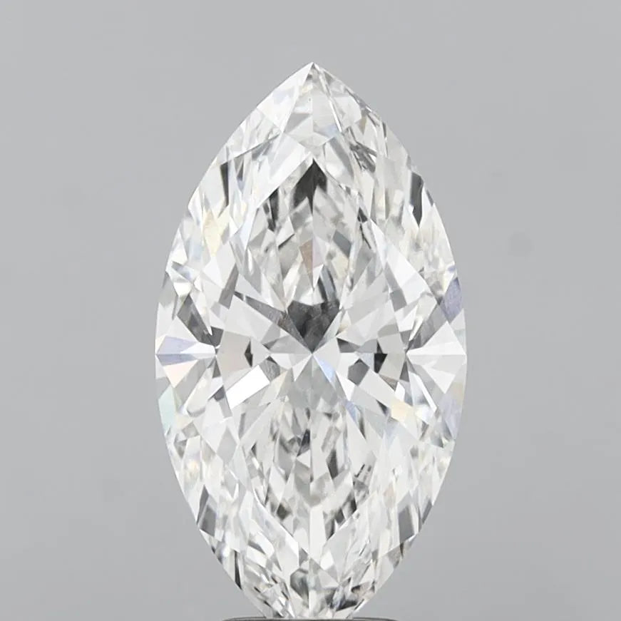 4.07ct Marquise Lab Grown Diamond (Colour F, Clarity VVS2, IGI Certified)