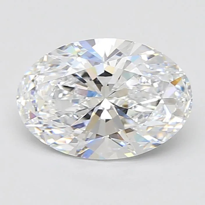 4.07ct Oval Lab Grown Diamond (Colour D, Clarity IF, Cut EX, IGI Certified)