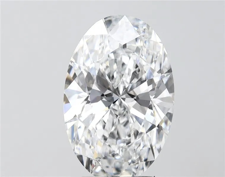 4.07ct Oval Lab Grown Diamond (Colour D, Clarity IF, IGI Certified)