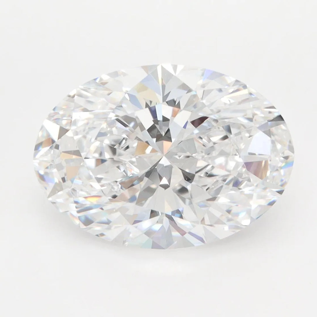 4.07ct Oval Lab Grown Diamond (Colour D, Clarity VVS1, GIA Certified)