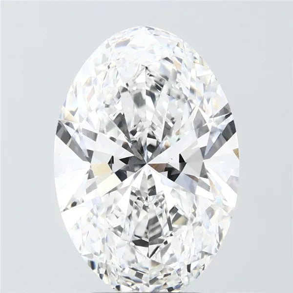 4.07ct Oval Lab Grown Diamond (Colour E, Clarity VVS2, IGI Certified)