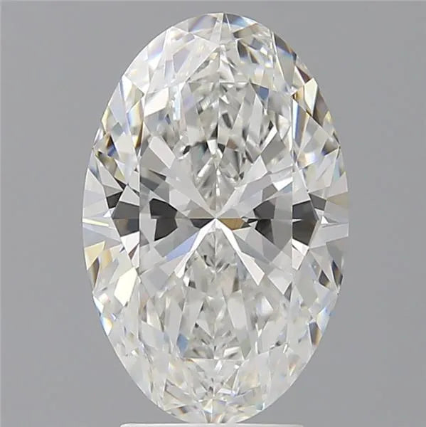 4.07ct Oval Lab Grown Diamond (Colour F, Clarity VS1, IGI Certified)