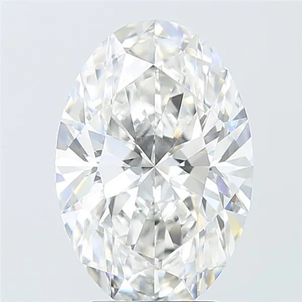 4.07ct Oval Lab Grown Diamond (Colour F, Clarity VVS2, IGI Certified)