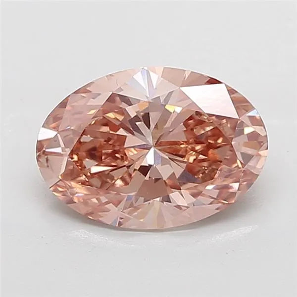 4.07ct Oval Lab Grown Diamond (Colour Fancy Brown, Clarity VS1, Uncertified)