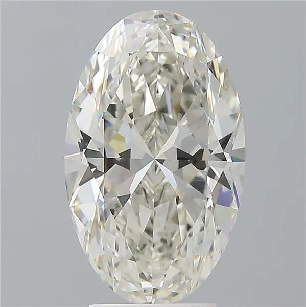 4.07ct Oval Lab Grown Diamond (Colour G, Clarity VVS2, IGI Certified)