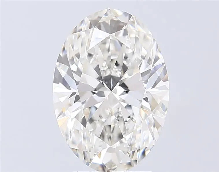 4.07ct Oval Lab Grown Diamond (Colour G, Clarity VVS2, IGI Certified)