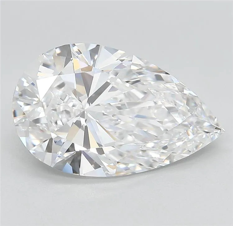 4.07ct Pear Lab Grown Diamond (Colour D, Clarity VVS1, Cut EX, IGI Certified)