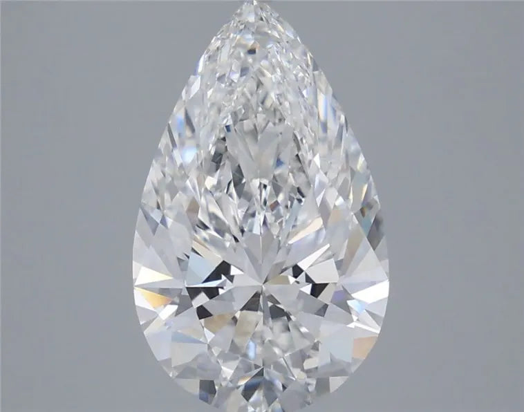4.07ct Pear Lab Grown Diamond (Colour E, Clarity VVS2, IGI Certified)