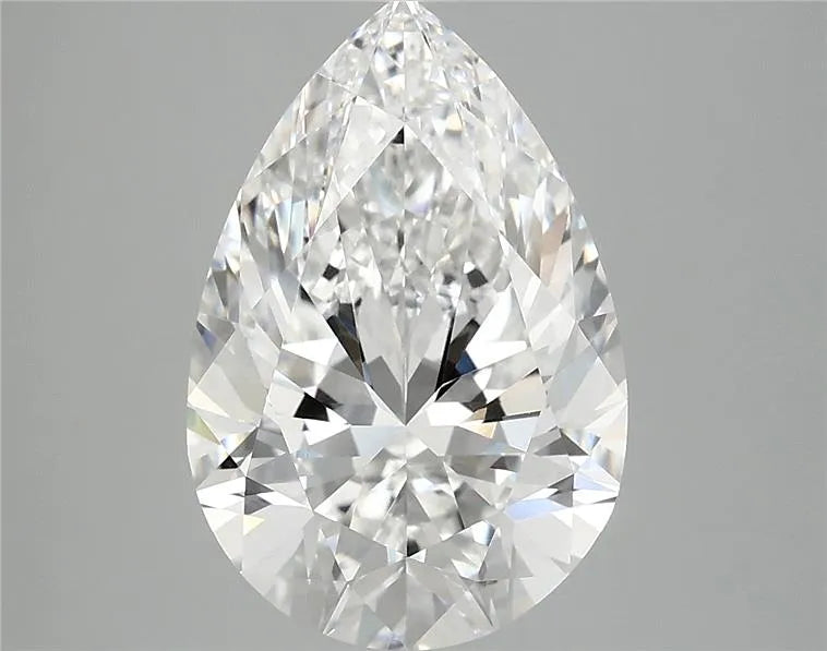 4.07ct Pear Lab Grown Diamond (Colour E, Clarity VVS2, IGI Certified)