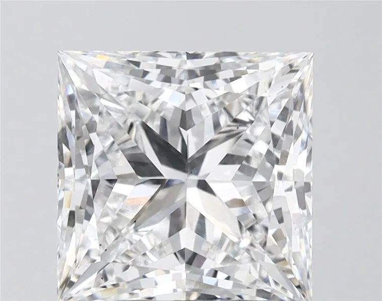 4.07ct Princess Lab Grown Diamond (Colour D, Clarity VS2, IGI Certified)