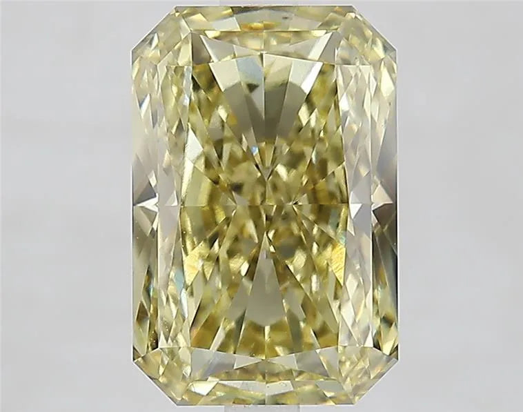 4.07ct Radiant Lab Grown Diamond (Colour Fancy Intense Yellow, Clarity VVS2, IGI Certified)
