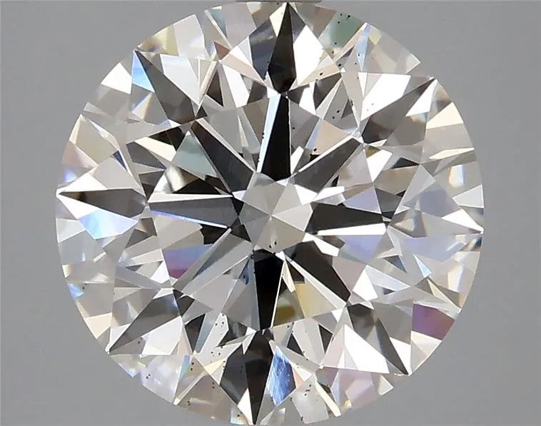 4.07ct Round Lab Grown Diamond (Colour F, Clarity SI1, Cut EX, IGI Certified)