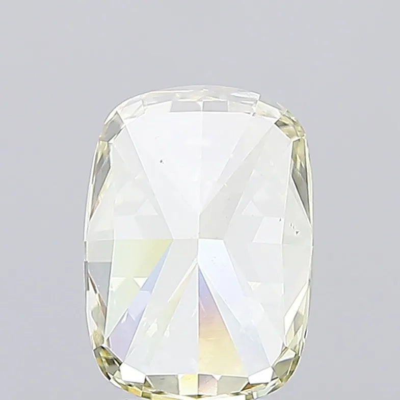 4.08ct Cushion modified Lab Grown Diamond (Colour Fancy Intense Yellow, Clarity VS2, IGI Certified)