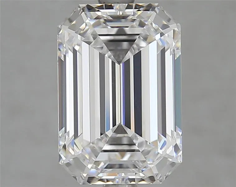 4.08ct Emerald Lab Grown Diamond (Colour D, Clarity FL, Cut EX, IGI Certified)
