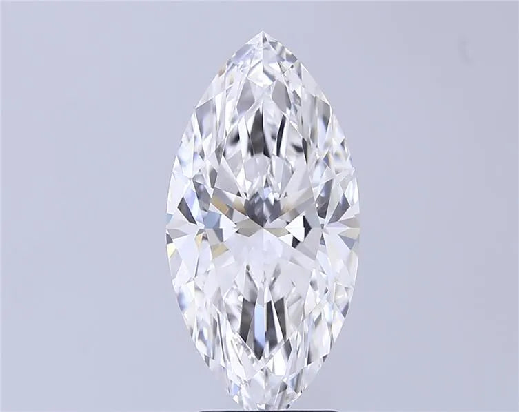 4.08ct Marquise Lab Grown Diamond (Colour D, Clarity VVS1, IGI Certified)