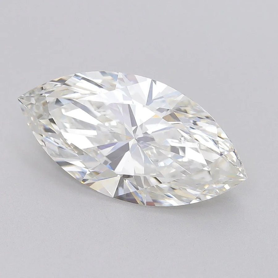 4.08ct Marquise Lab Grown Diamond (Colour G, Clarity VS1, IGI Certified)